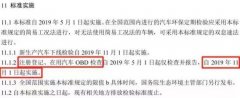 11月1日起，機動車排放檢驗新標準全面實施
